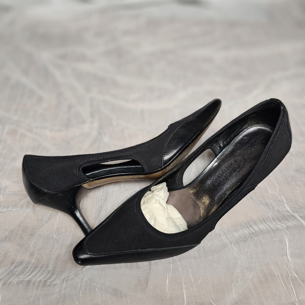 Women's Black Pointed Toe Dress Pumps